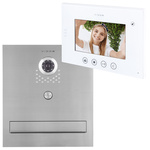 Zestaw Vidos Skrzynka na listy z wideodomofonem S551-SKM + Monitor M670W biały