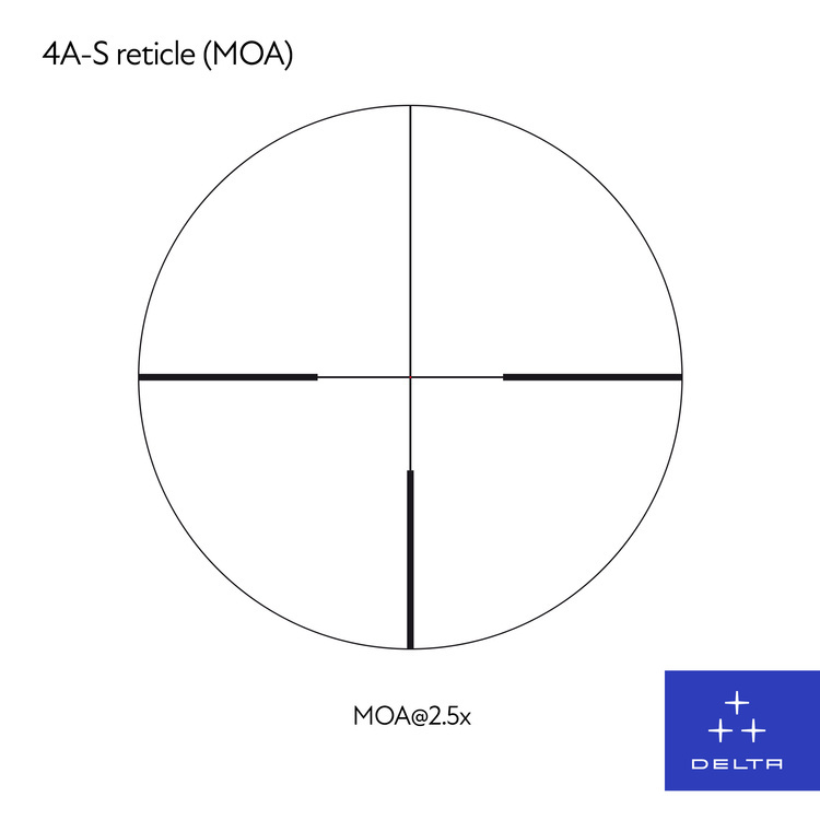 Delta Titanium HD 2,5-10x50 4A S 2023