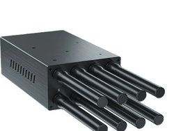 Profesjonalny zagłuszacz Jammer 2G 3G 4G 5G 5,8G WIFI VHF UHF GSM LTE 10 anten 12W
