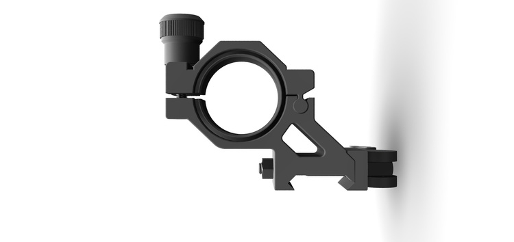 Noxar ARM-45 (Adjustable Rail Mount 45°) - montaż do iluminatora na szynę