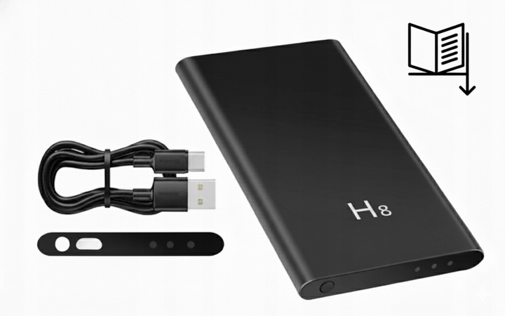 Ukryta mini kamera szpiegowska z czujnikiem ruchu Powerbank MKH8