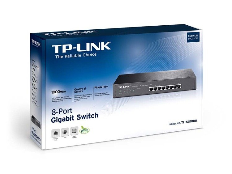  SWITCH TP-LINK TL-SG1008 