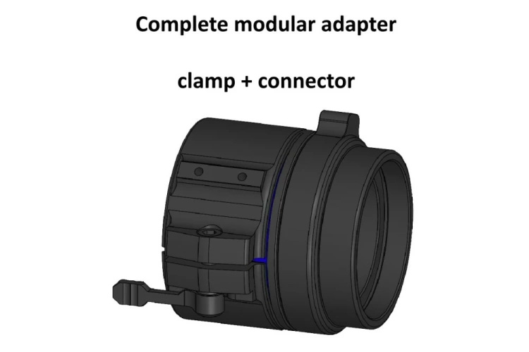 Adapter modułowy Rusan Clamp 59 mm do nasadek noktowizyjnych termowizyjnych Mar-59