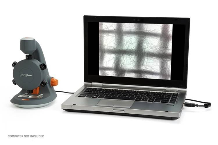 Mikroskop cyfrowy Celestron MicroSpin Idealny dla dziecka