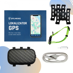 Lokalizator GPS dla Psa MKX20 Wodoodporny IP67 21 Dni Bez Abonamentu