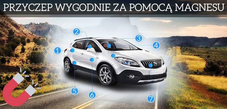 OUTLET Lokalizator GPS HADES do 120 Dni hermetycznie silny magnes + Polska Aplikacja