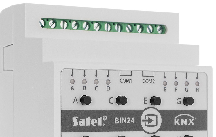 Uniwersalny moduł wejść binarnych KNX-BIN24