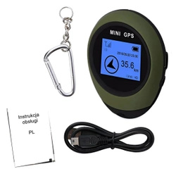 Lokalizator GPS PG03 na Grzyby i Do Lasu Nawigacja Powrotna 17h Pracy