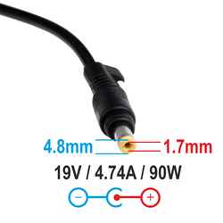 WYPRZEDAŻ zasilacz do laptopa HP 19V 4.74A