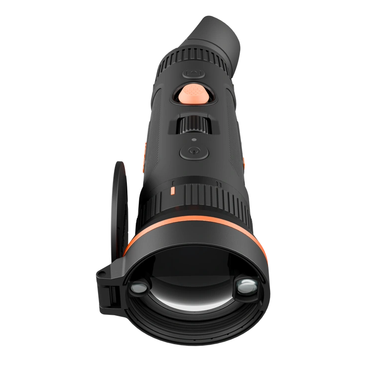 Detal monokulara Wild 650DL Pro - joystick i komora baterii z mechanizmem soft-push