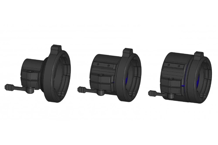 Adapter modułowy Rusan clamp 55 mm do nasadek noktowizyjnych termowizyjnych MAR-55