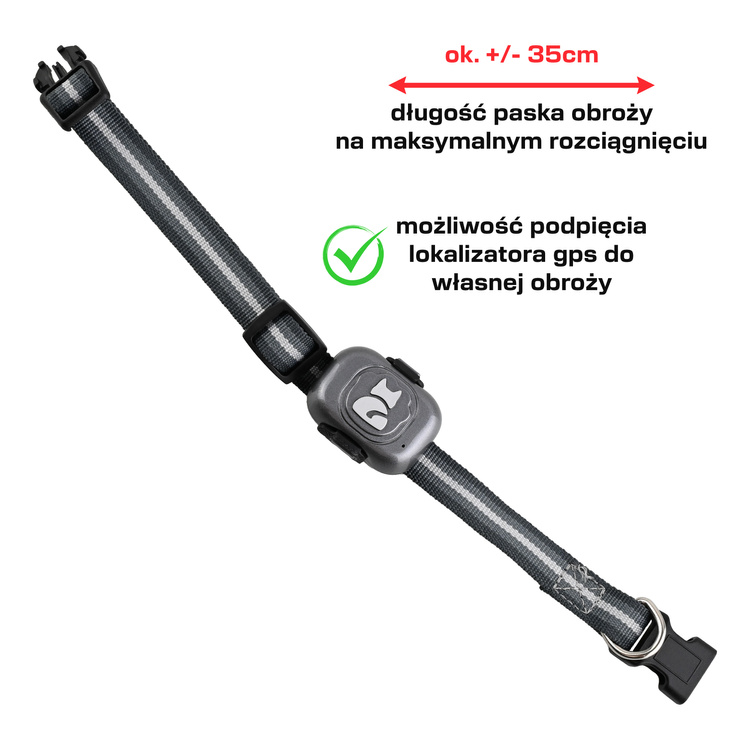 Lokalizator GPS dla Psa i Kota MK16P 27g Wodoodporny IP67 + Obroża