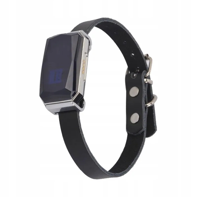 Lokalizator GPS dla Psa i Kota MK12P 25g Lekki Skórzana Obroża