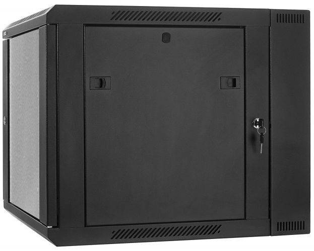 Szafa Rack 19'' 9U 600mm wisząca dwusekcyjna D6609