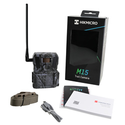 Fotopułapka HIKMICRO M15 GSM 4G LTE – Kamera Leśna z Aplikacją HIKMICRO Sight (Chmura, Full HD, IR 940nm)