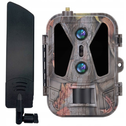 Fotopułapka z podglądem na żywo 4K 4G LTE Aplikacja HC-950Pro AKU 