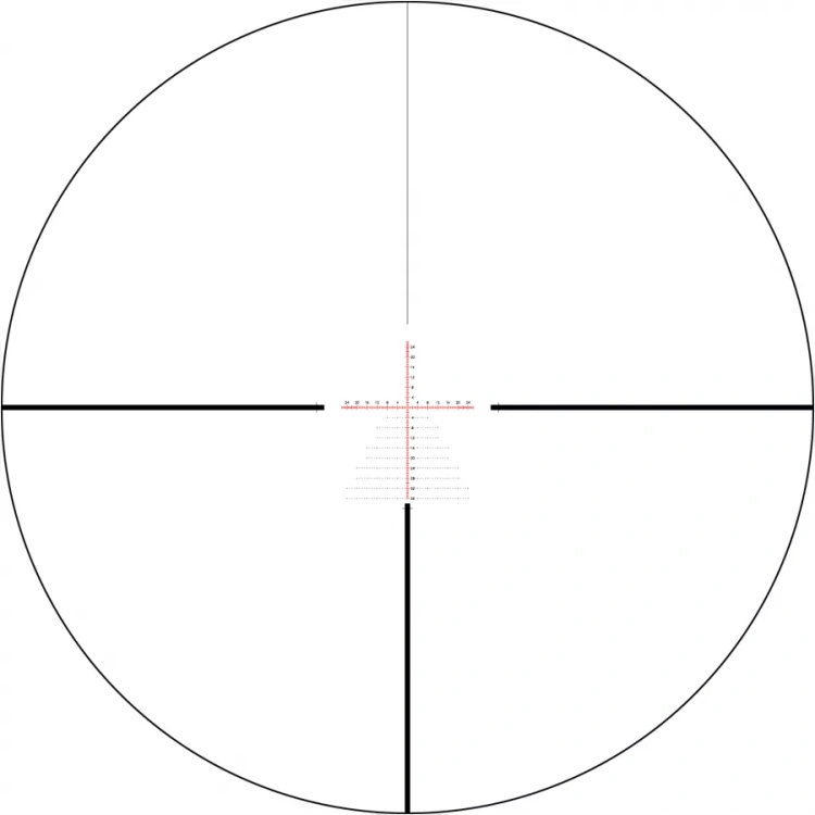 Luneta celownicza Vortex Viper PST II 5-25x50 FFP EBR-7C do strzelania na dalekie dystanse