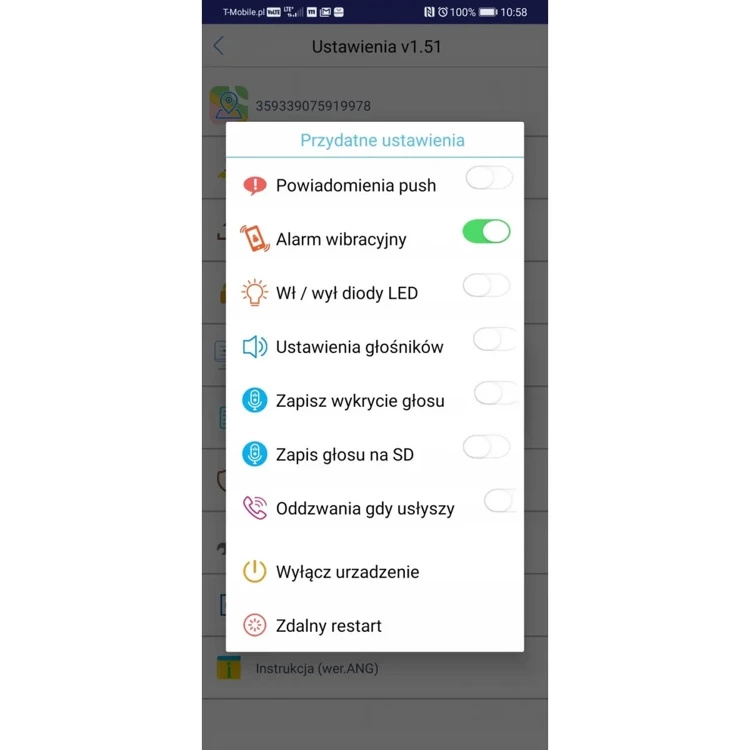 Lokalizator GPS MK06 z Podsłuchem i Głośnikiem Rozmowa + Nagrywanie + SOS