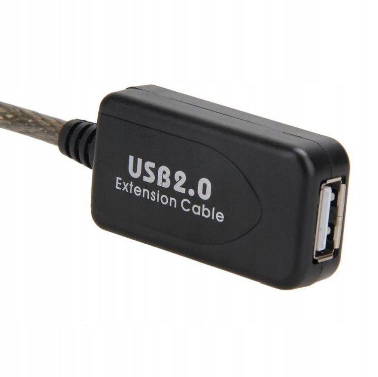 Kabel Przedłużacz USB 2.0 AKTYWNY 10M