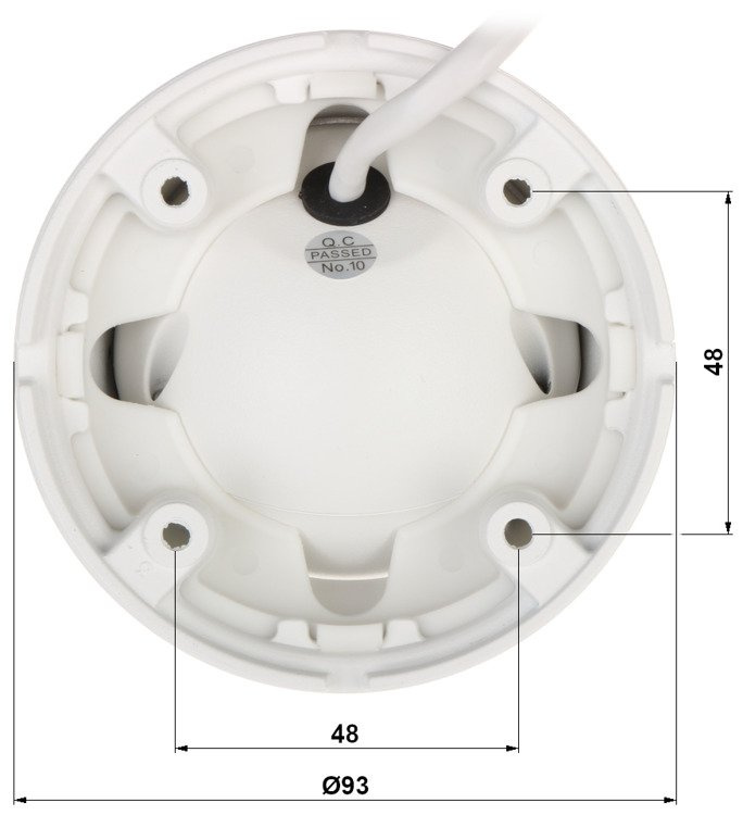KAMERA IP APTI-54VA2-28WP - 5 Mpx 2.8 mm