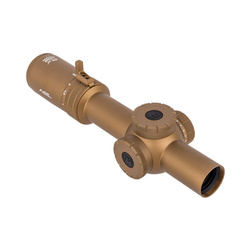 Luneta celownicza Primary Arms Compact PLx-1-8x24 mm FFP iR ACSS Raptor M8 Yard 5.56 /.308 FDE