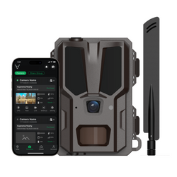 SiFar SF200 — fotopułapka 4G LTE 20 Mpx Full HD, IR 940nm, IP66, zasilanie AA z opcją solar, karta SIM w zestawie