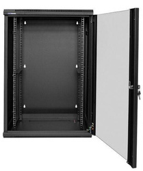 Szafa Rack 19'' 18U 600mm wisząca dwusekcyjna D6618