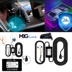 ZESTAW Kamera w lusterku wstecznym 2K HS900PRO SONY +  Lokalizator GPS 4G MK30B