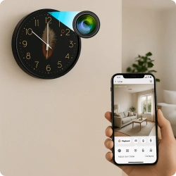 Mini kamera ukryta w zegarze z czujnikiem ruchu WiFi WCC03