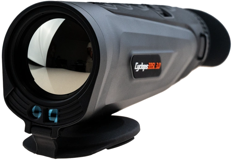Monokular termowizyjny ThermTec Cyclops 335L 3.0 na białym tle