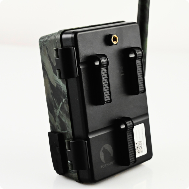 Zestaw Fotopułapka GSM Kamera Leśna TOPHUNT H6 Green Panel Solarny 6xAkumulator 18650 Karta SD 32 GB Karta SIM Orange + Preparat zapachowy wabik na dziki