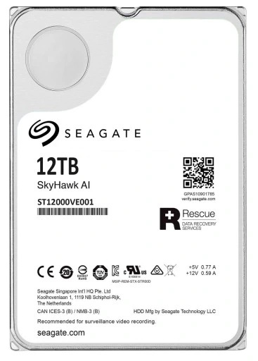 Dysk twardy 12 TB SATA SkyHawk