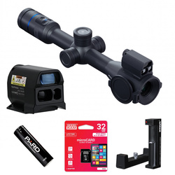 Zestaw celownik noktowizyjny z dalmierzem Pard Night Stalker 4K eX 100mm + akcesoria
