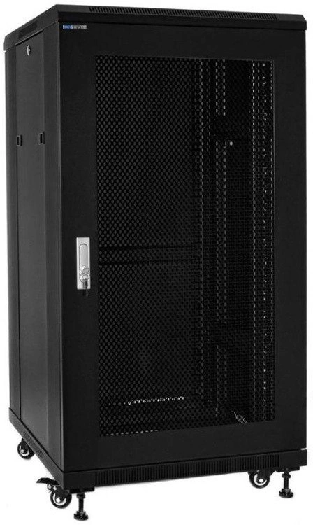 Szafa Rack 18U 19" 600 z siatką R19-18U/600 S6618DP