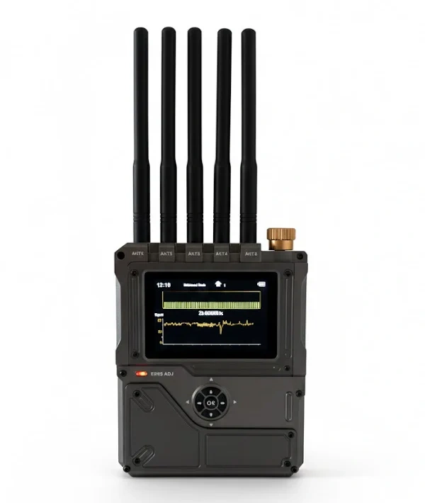 profesjonalny wykrywacz gsm lokalizatorów gps kamer podsłuchów D8000 Max
