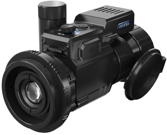 Nasadka termowizyjna PARD Predator 640 45 mm LRF — termowizja na lunetę dzienną