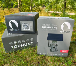 Kamera leśna fotopułapka z podglądem na żywo H6 TopHunt 2.7K 4G LTE Tree Grain