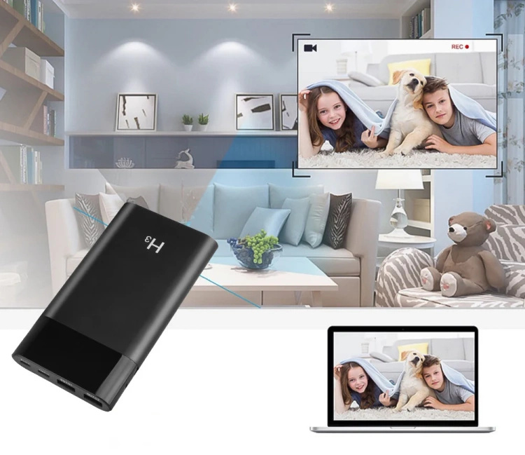 Mini ukryta kamera w powerbank H3 tryb nocny Full HD