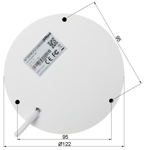 WYPRZEDAŻ KAMERA IP SZYBKOOBROTOWA ZEWNĘTRZNA SD22404T-GN - 4 Mpx 2.7 ... 11 mm DAHUA