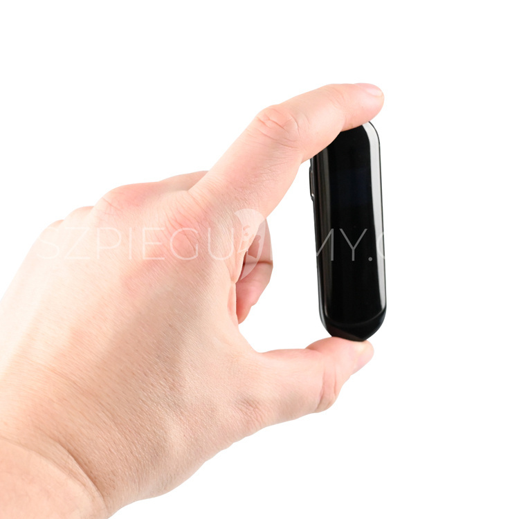 OULTLET Mini kamera szpiegowska V8 dyktafon 64GB Full HD LCD