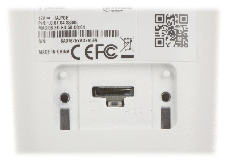 KAMERA IP IPC-HFW3549E-AS-LED-0280B Full-Color - 5 Mpx 2.8 mm DAHUA