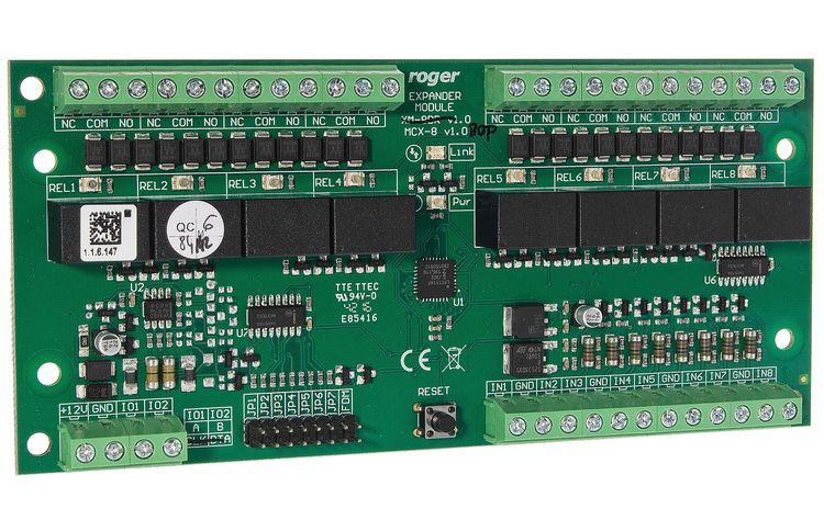Ekspander wejścia/wyjścia MCX8-BRD Roger