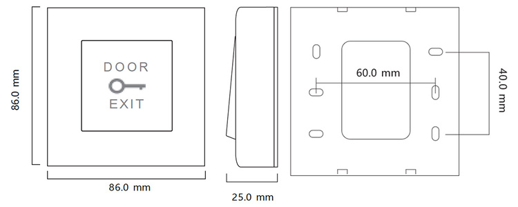Przycisk Otwarcia Drzwi ATLO-PB-5-v4