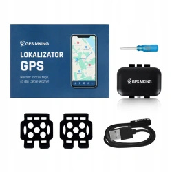 Lokalizator GPS MK059 4G LTE dla Psa i Kota Wodoodporny IP67 Dźwięk + LED