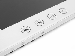 Zestaw Vidos Skrzynka na listy z wideodomofonem S551-SKM + Monitor M670W biały
