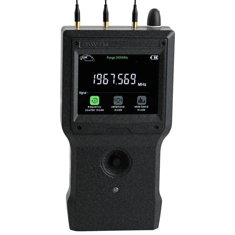 Profesjonalny wykrywacz podsłuchów HS D-8000 PLUS - Przód