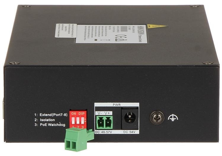 Switch POE DS-3T0510HP-E/HS 8-PORTOWY SFP Hikvision