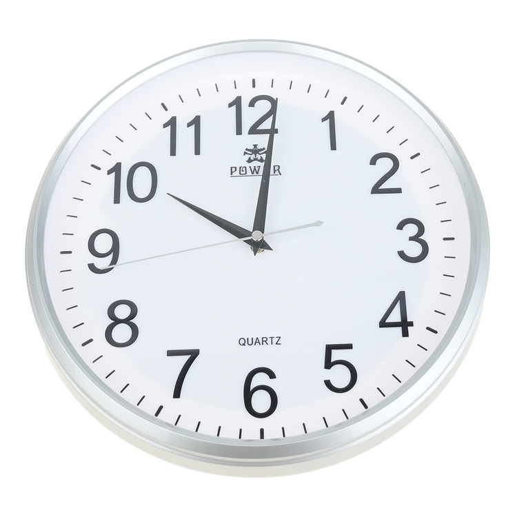  Ukryta kamera WiFi w zegarze ściennym 1080P – podgląd przez telefon, Tuya, kolor biały