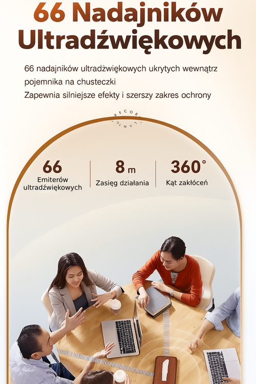 Zagłuszacz podsłuchów gsm nagrywania MKF18 szumidło dźwięku