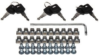 Szafa Rack wisząca dwusekcyjna Eprado R19-15U/2S